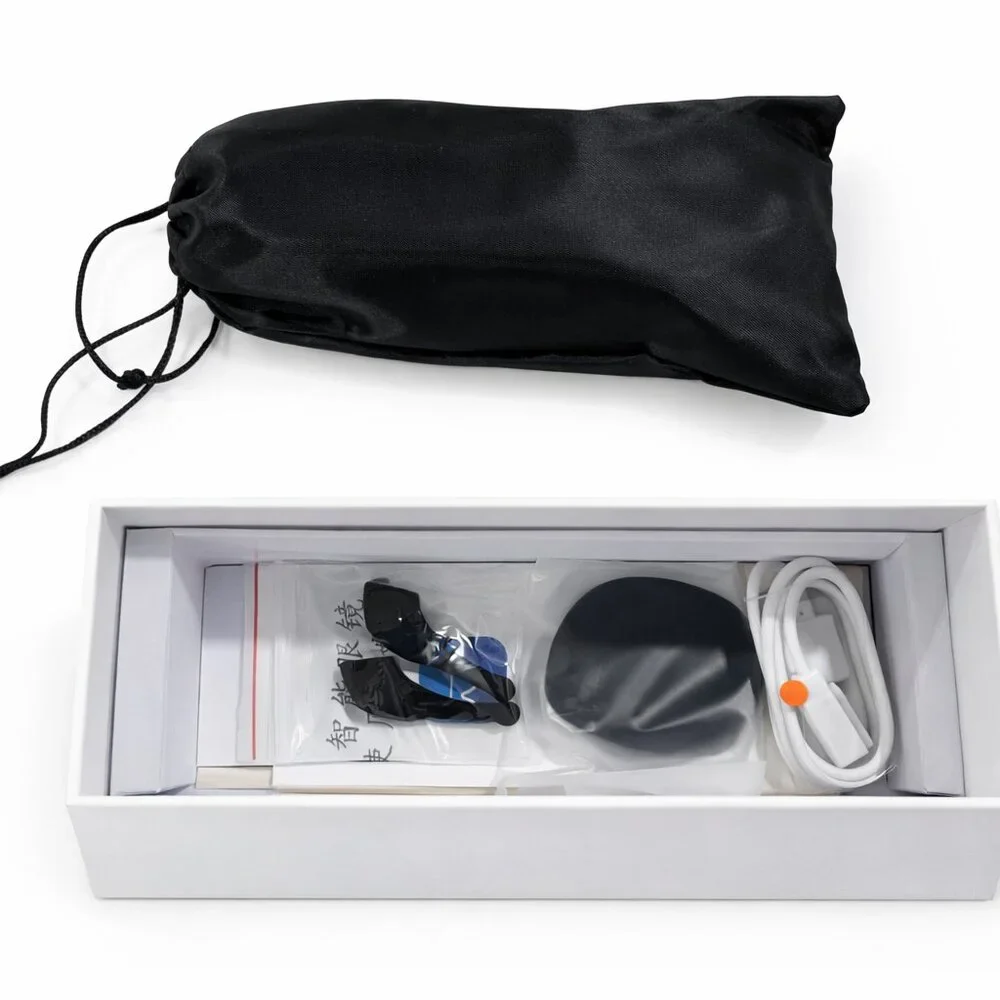 Smart HD Camera Glasses 8MP Photo Video Recording Headphone Mic AI Translation